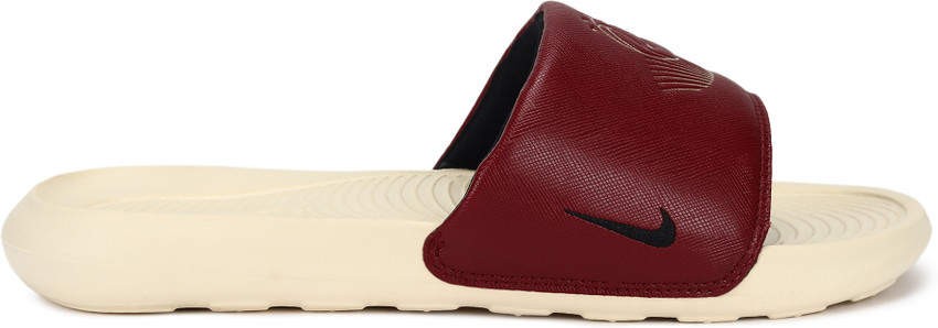 Nike shop slides maroon
