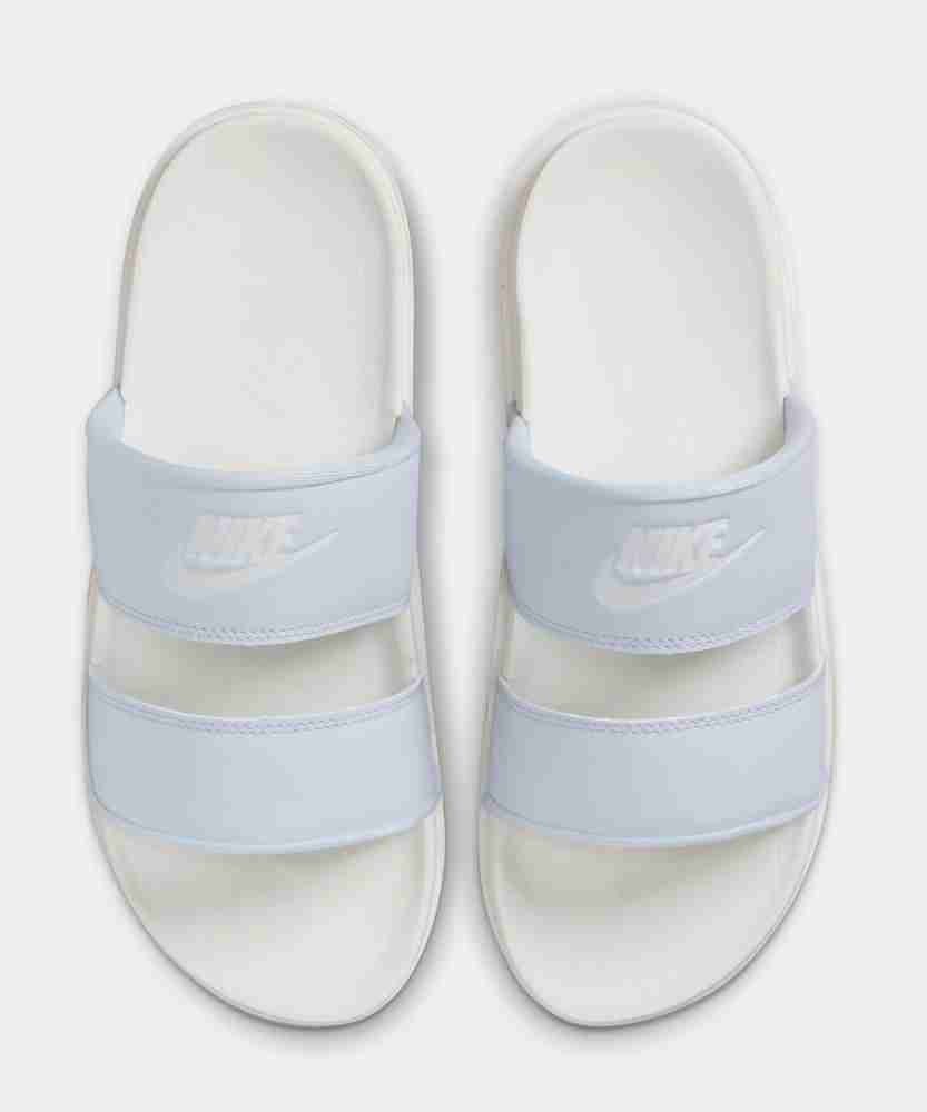 White nike benassi duo slides new arrivals