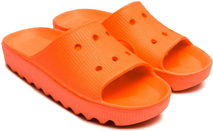 Orange mens sales slides