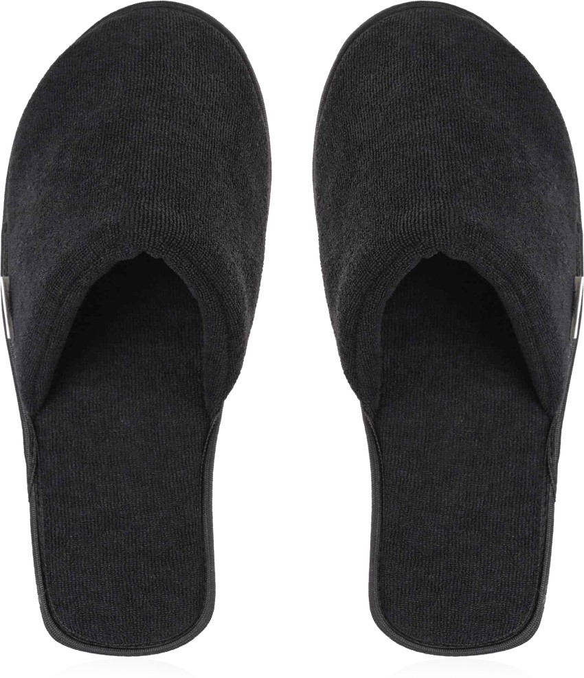 Womens black 2025 bedroom slippers