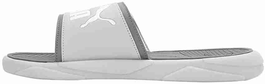 Puma slides store grey size 6