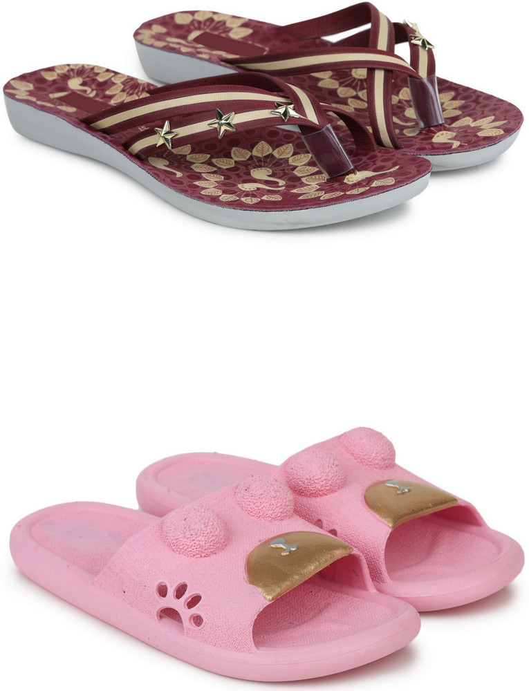 Gucci women's rubber new arrivals gg slide sandal