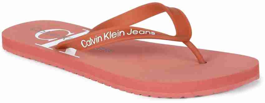 Calvin klein best sale flip flops