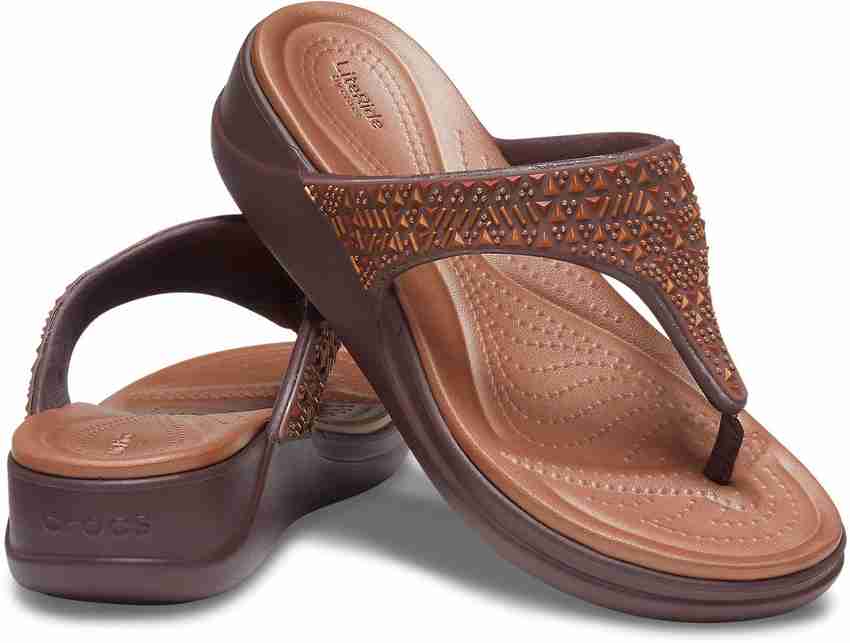 Crocs capri v diamante flip hot sale