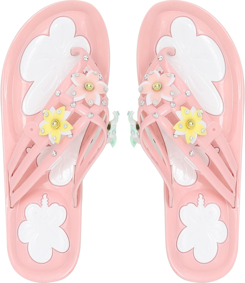 Floral slippers online discount
