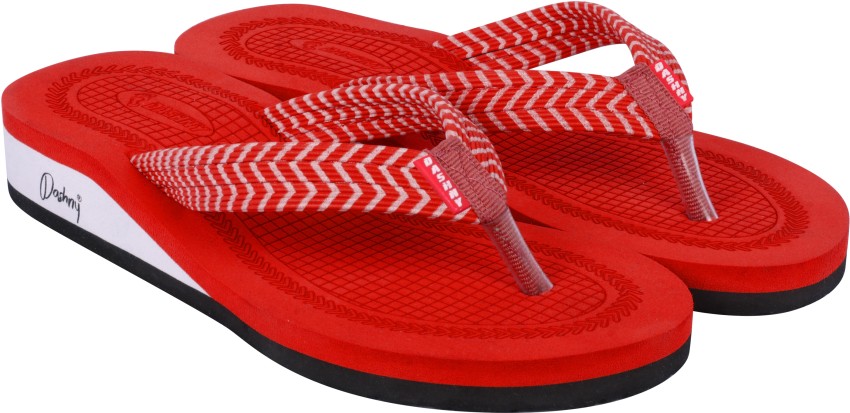 Memory foam flip flops ladies hot sale