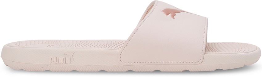 Puma rose gold slides hot sale