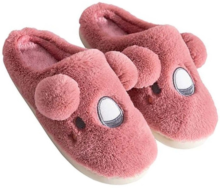 Pink slippers best sale for kids