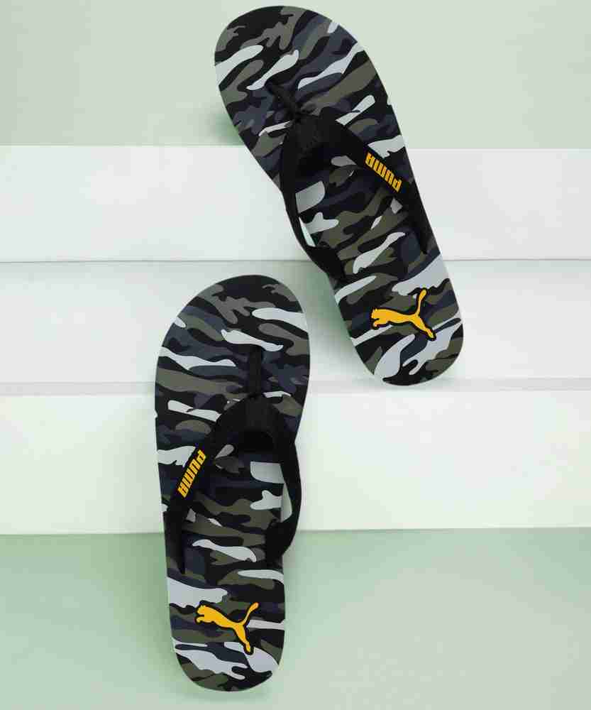 Mens camouflage flip flops hotsell