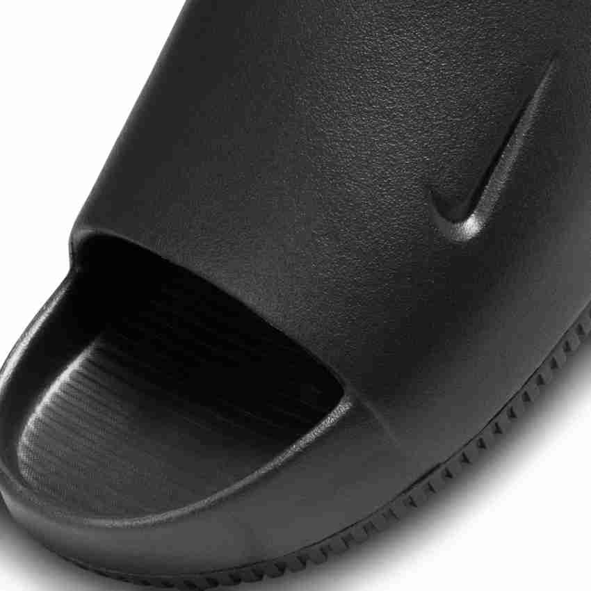 All black discount mens nike slides