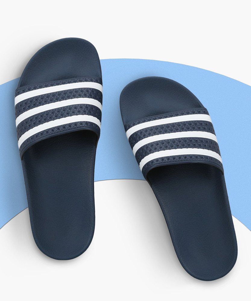 ADIDAS ORIGINALS Men Slippers - Buy ADIBLU/WHT/ADIBLU Color ADIDAS ORIGINALS  Men Slippers Online at Best Price - Shop Online for Footwears in India |  Flipkart.com