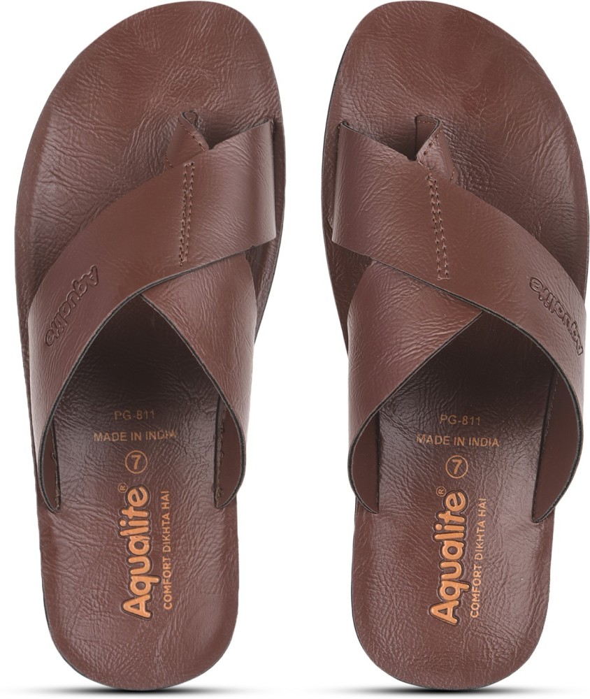 Aqualite slippers online men's