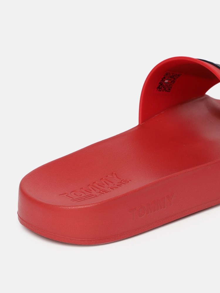 Red coach flip online flops