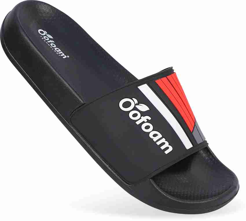 Oofos best sale slides mens