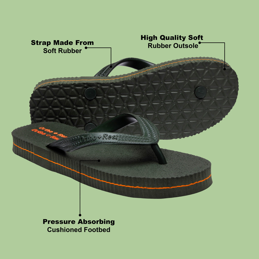 Ortho Rest Men Extra Soft Ortho Doctor Slippers For Men Women