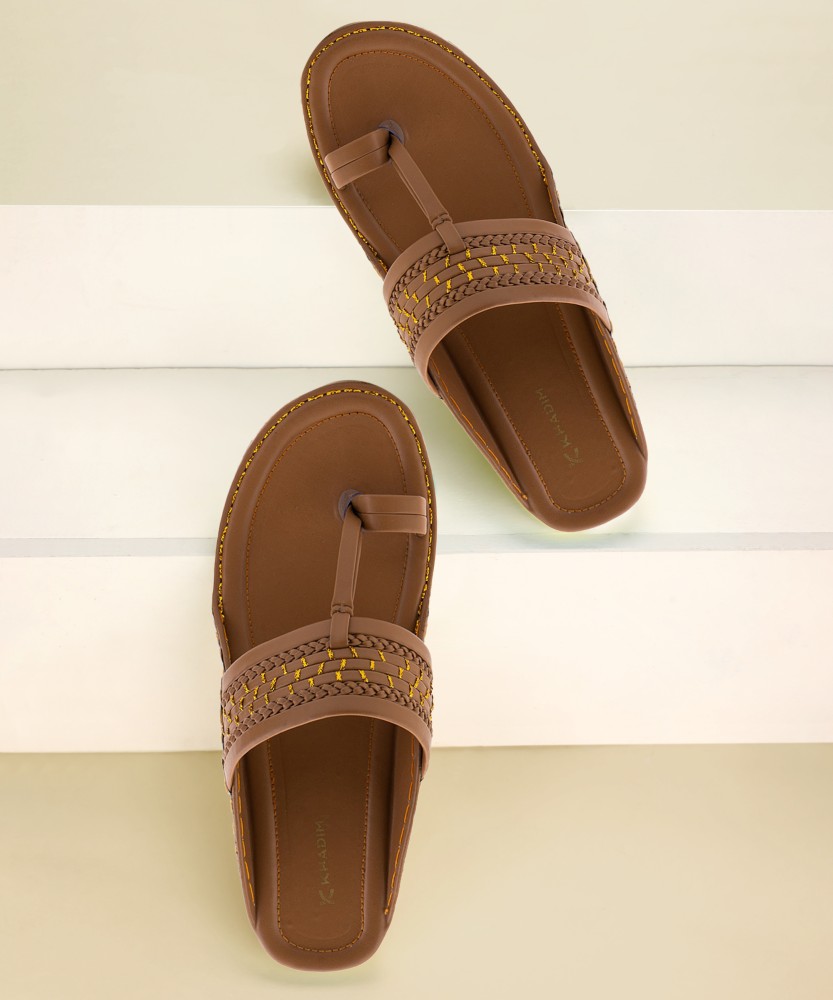 Khadi slippers new arrivals