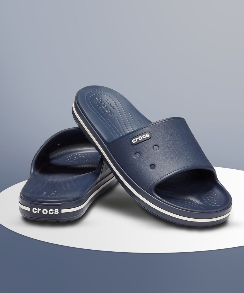 CROCS Men Crocband Slides Buy Blue Color CROCS Men Crocband Slides Online at Best Price Shop Online for Footwears in India Flipkart