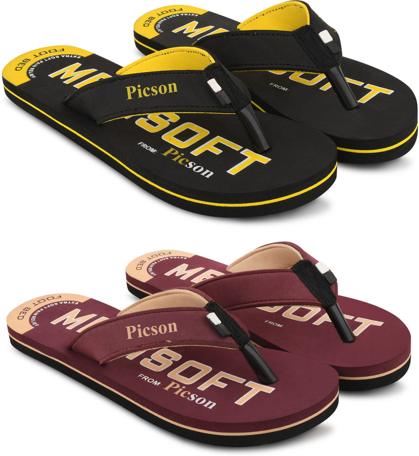 Picson Women Soft Slipper for women Ladies Ortho Health Chappal Combo pack of 2 Multicolor Flip Flops Buy Picson Women Soft Slipper for women Ladies Ortho Health Chappal Combo pack of