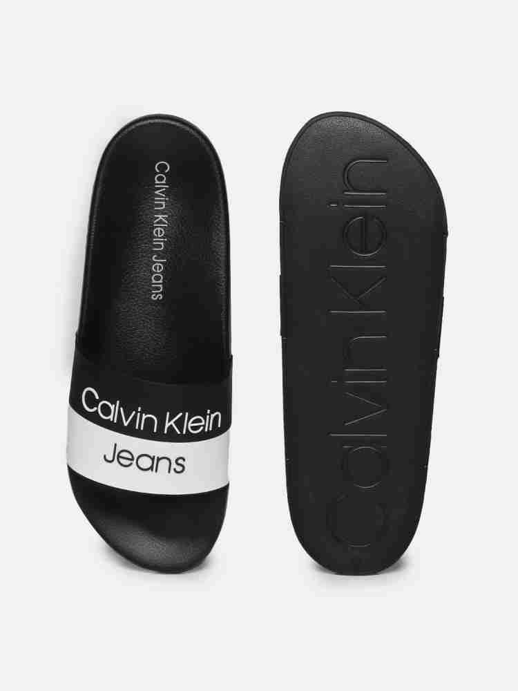 sliders calvin klein mens