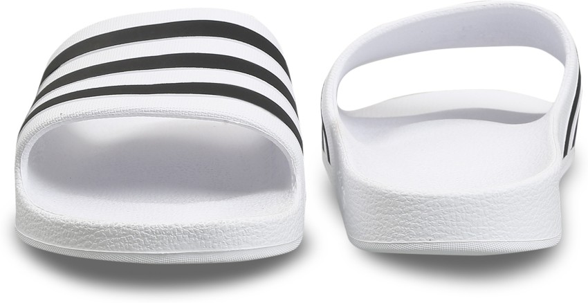 Mens adidas best sale slides white