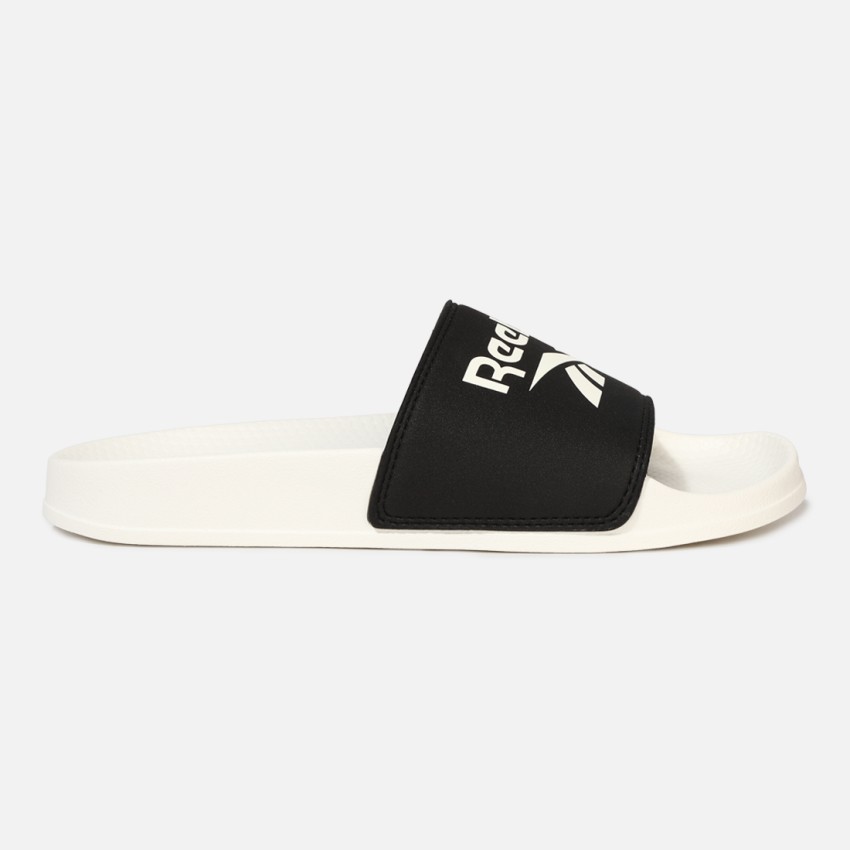 Reebok slides online white