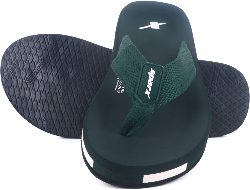 Sparx slippers green online