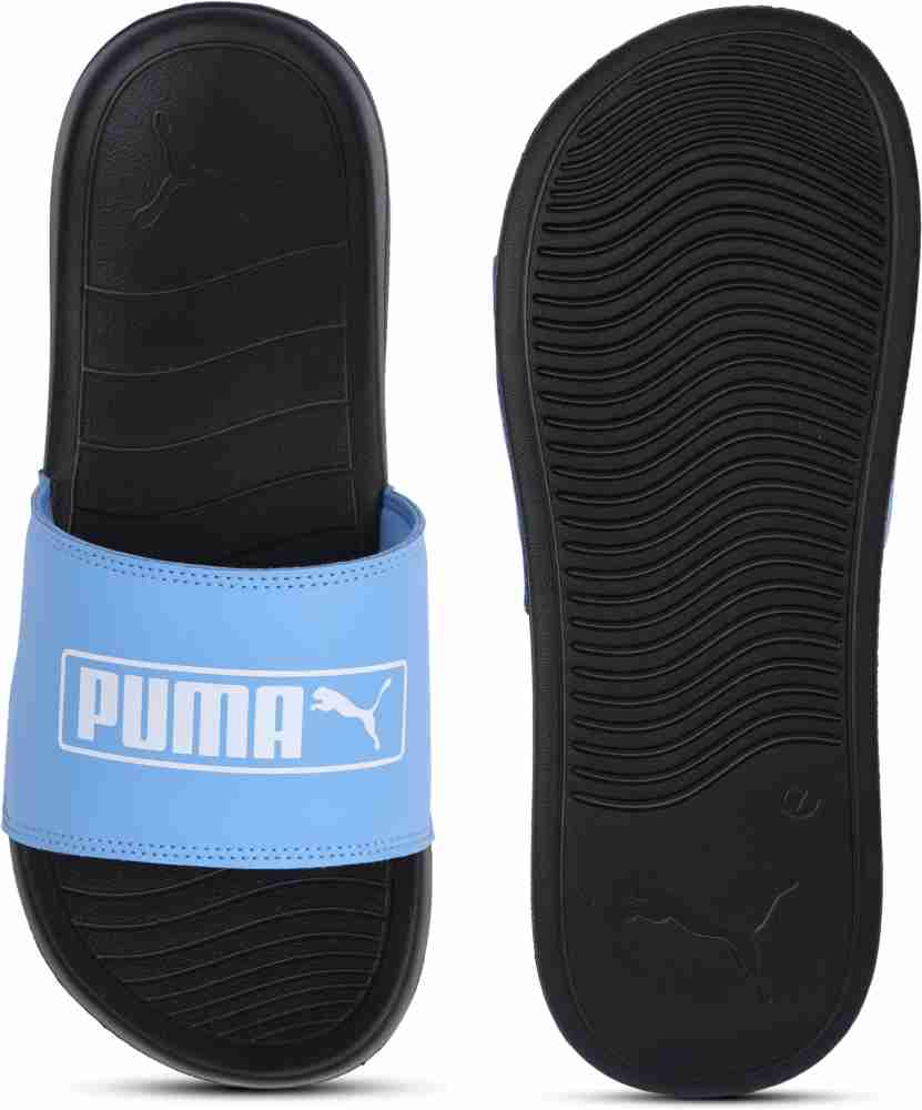 Puma slides deals mens blue