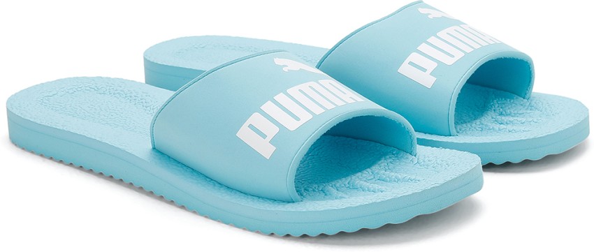 Light blue puma clearance slides