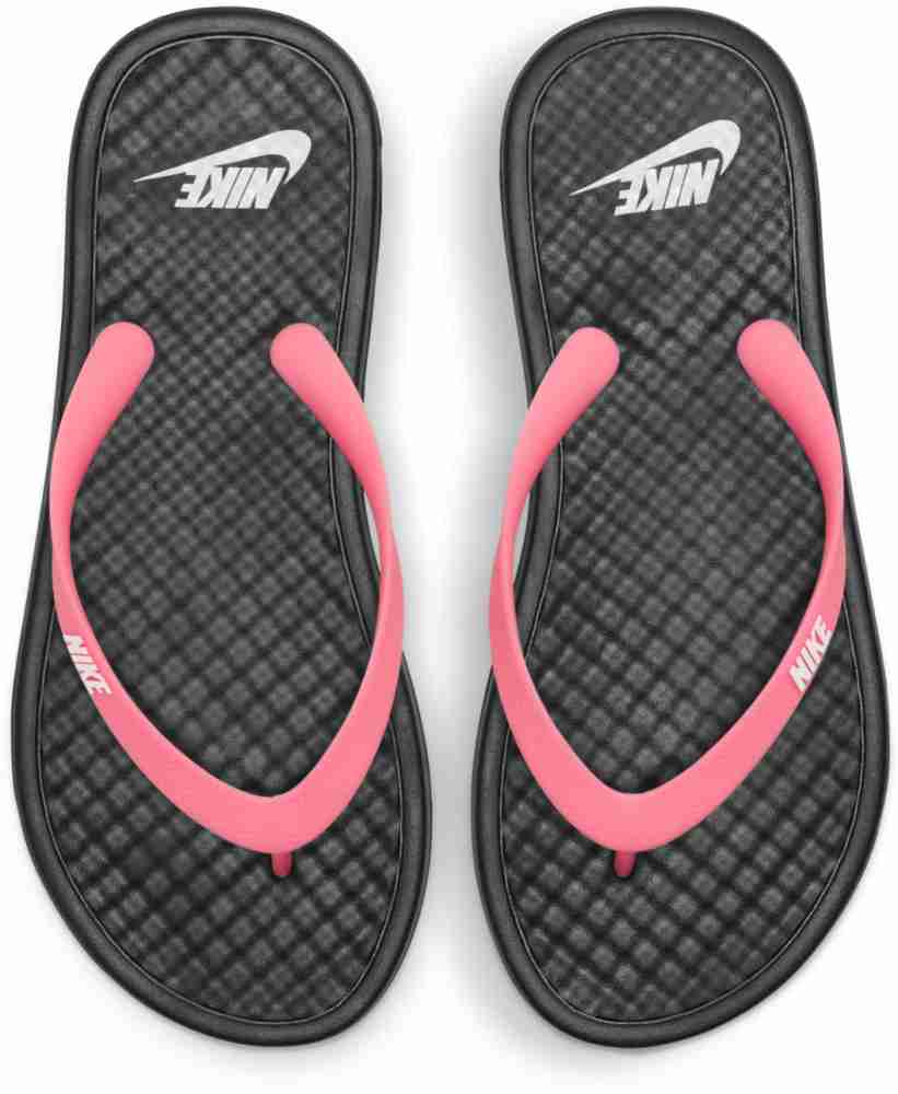 Nike Ondeck Flip Flop Black/black-white Cu3959-004 Women's