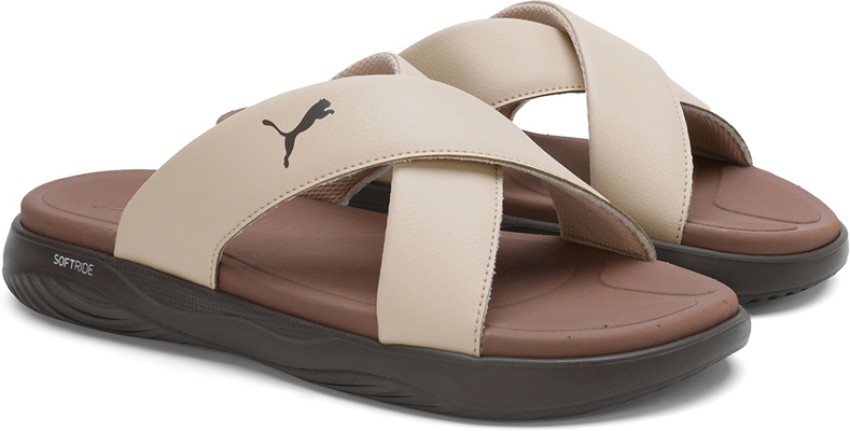 Puma sandals women brown online