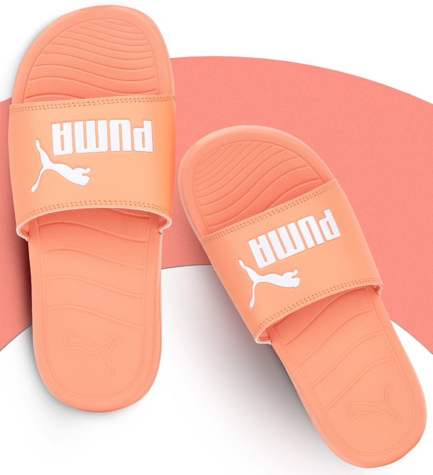 Peach best sale puma slides