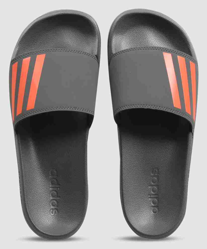 Womens grey adidas cheap slides