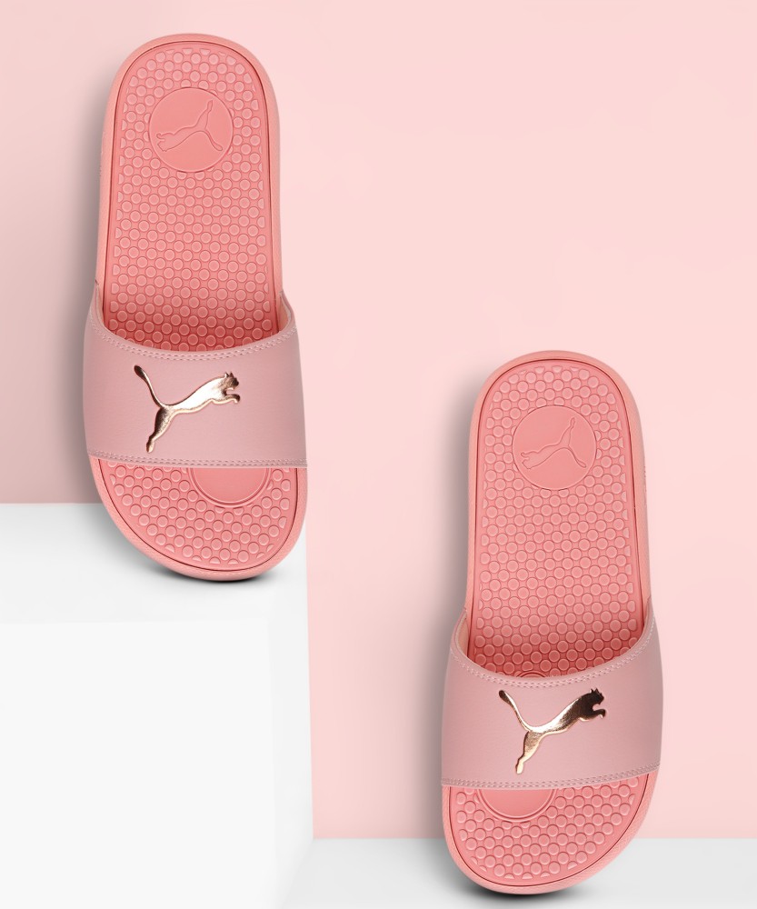 Puma slides women's store pink