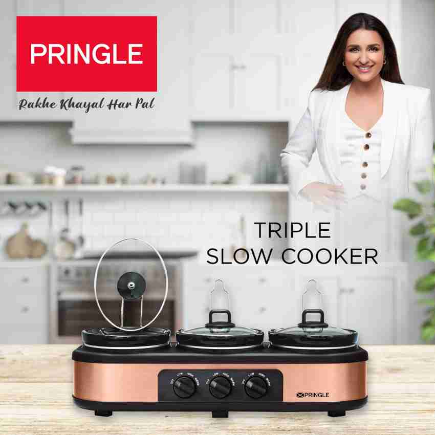 PRINGLE Dual Slow Cooker FW 1807 Slow Cooker Price in India - Buy