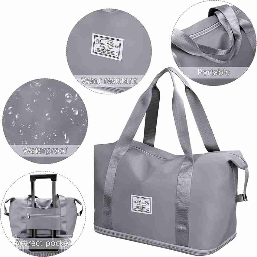 Foldable nylon duffle bag store