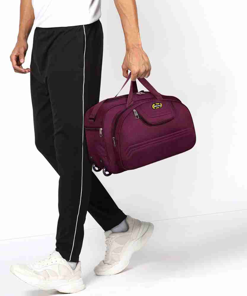 Supreme purple duffle bag cheap
