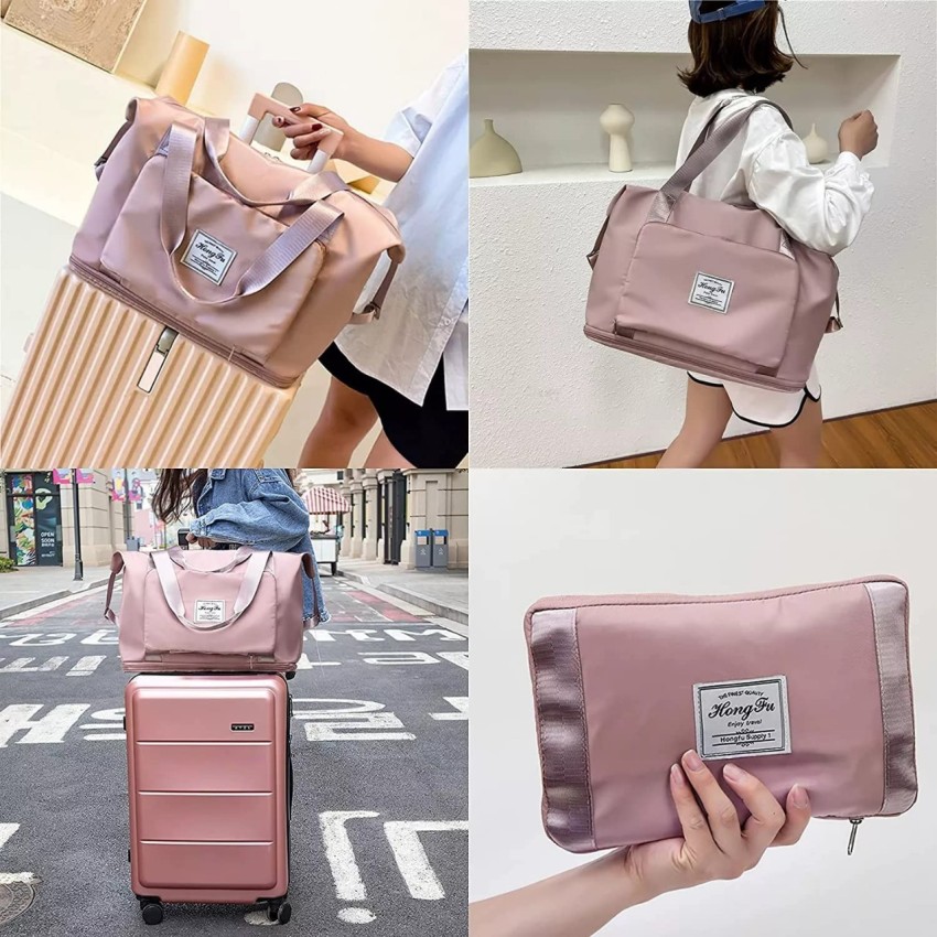 Korean Fashion Mens Travel Bag Gym Bag Fashion Duffle Bag Women