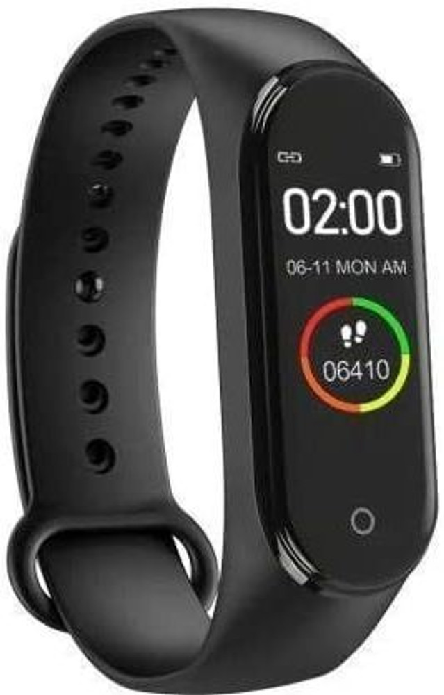 Rhobos M4 Smart Band with HD Touch Display Activity Tracker