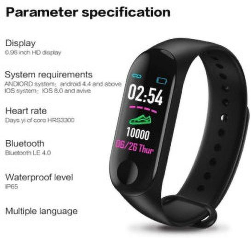 Celrax m3 outlet smart band