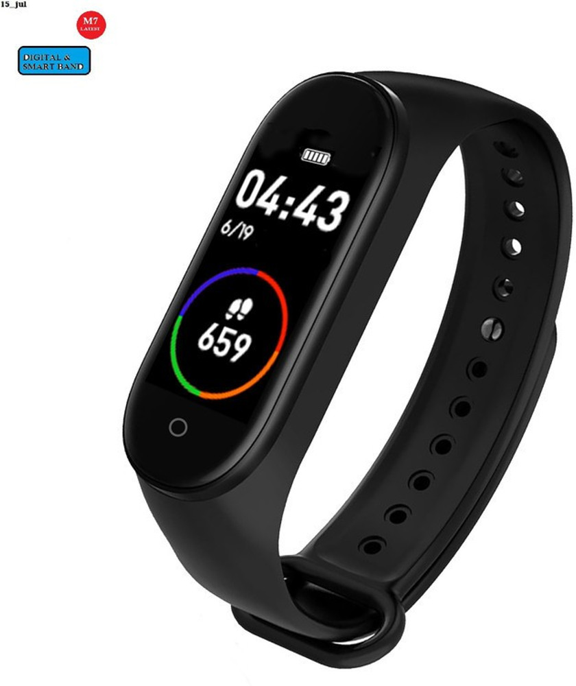 Bygaura B99 M7 PLUS ACTIVITY TRACKER BLUETOOTH SMART WATCH BLACK