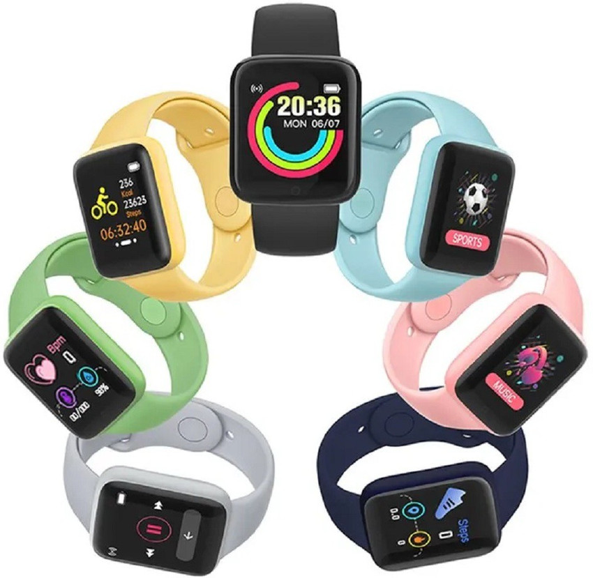GREATONIX Bluetooth Smart Fitness Band Smart Watch Heart Rate
