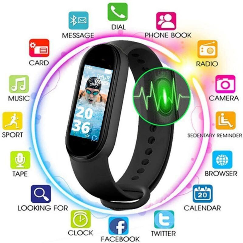 Lipzie Combo C967 M10 Smart Wrist Band Fitness Heart Rate Mini MP3 Music Player Price in India Buy Lipzie Combo C967 M10 Smart Wrist Band Fitness Heart Rate Mini