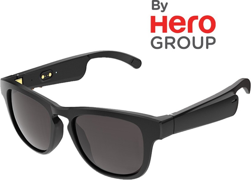 Buy Qubo Go WF-HHF01GRBL1 Audio Sunglass (6 Hours Playback, Black) Online –  Croma