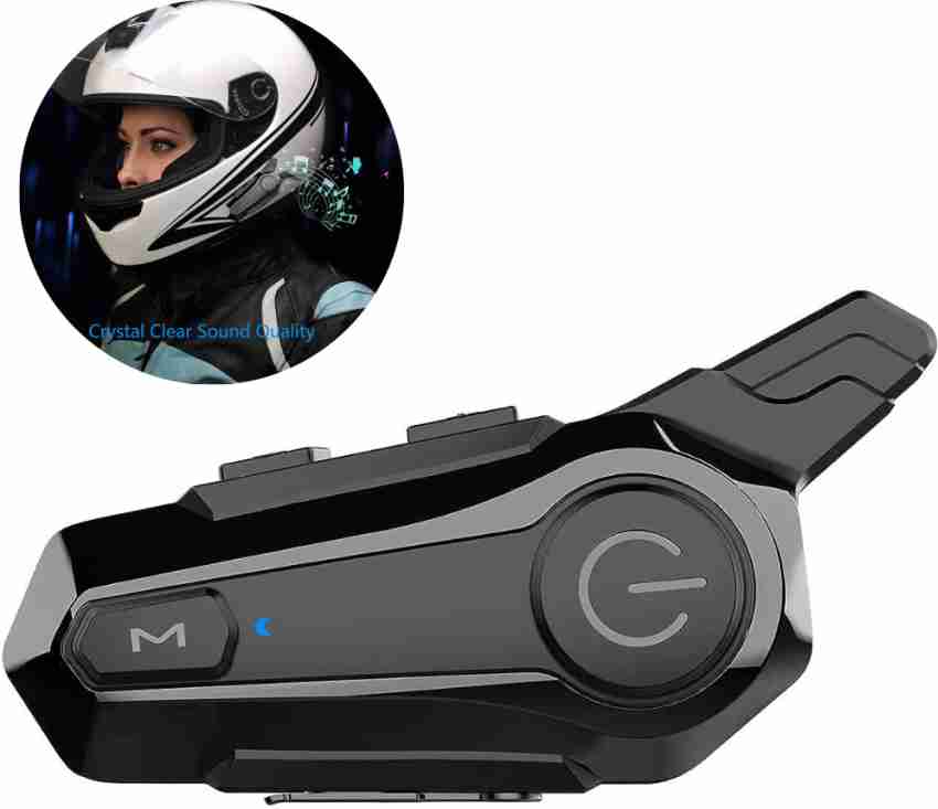 Urban Infotech Waterproof Bluetooth Helmet Headset with Noise