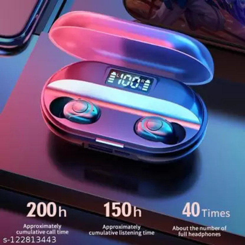 Bs Spy TWS T2 True Wireless Earbud Headset Bluetooth Headset
