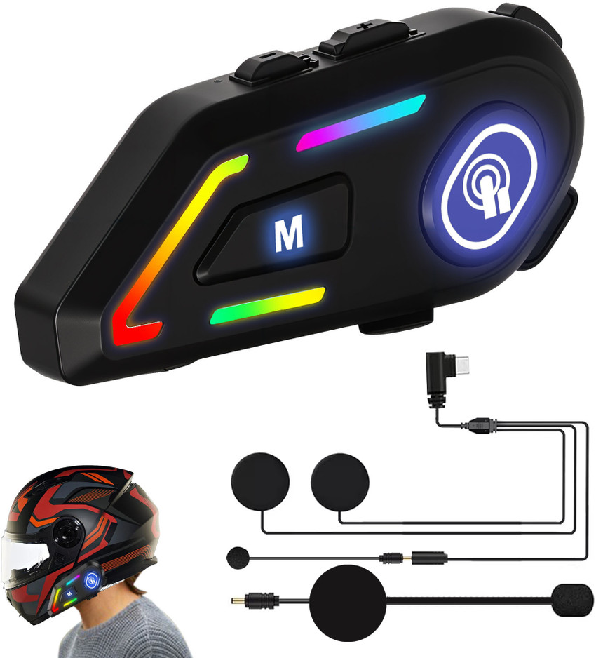 Otoroys Motorcycle Helmet Bluetooth Headset Dual Phone Connectivity at Same time Smart Headphones Price in India Buy Otoroys Motorcycle Helmet Bluetooth Headset Dual Phone Connectivity at Same time Sm...