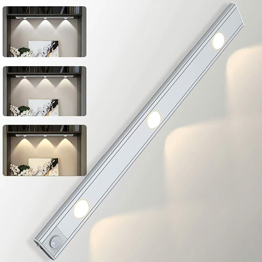 Motion sensor outlet under cabinet lighting