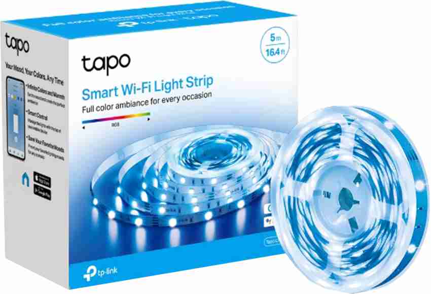 TP-Link Tapo Smart Wifi Light Strip Setup and Review! 