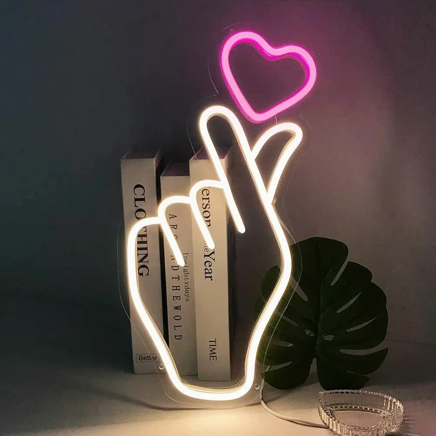 Lovely Bright Pink “Better Together” LED Wall orders Night Light Love Decoration