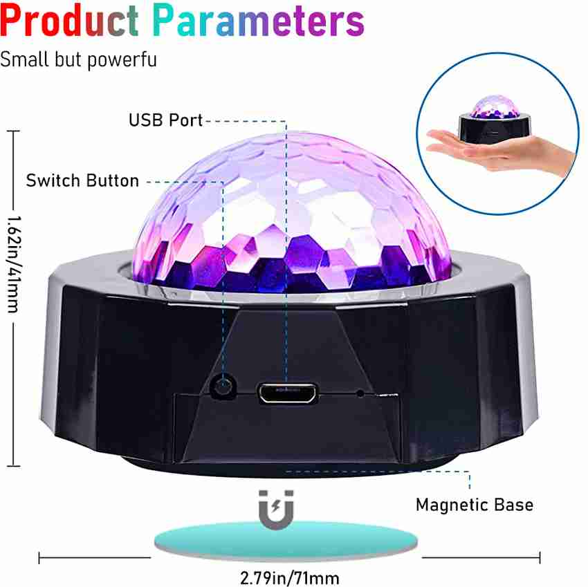 Disco ball that syncs with music top